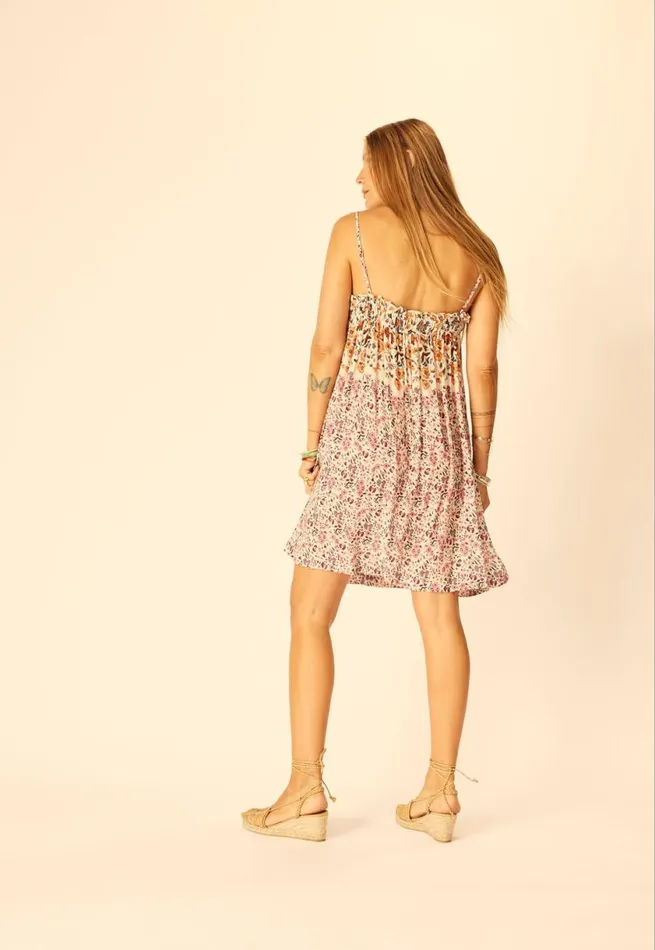 Natalie Martin DONNA DRESS Petite Fleur Aubergine Shop Dresses
