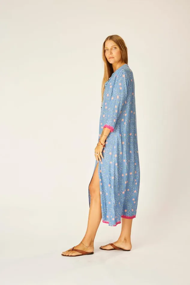 Natalie Martin ISOBEL DRESS Pinwheel Denim Shop Dresses