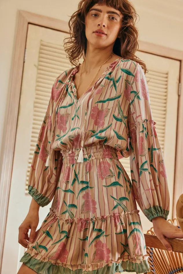 Natalie Martin MAGGIE DRESS Chamomile Rose Shop Dresses