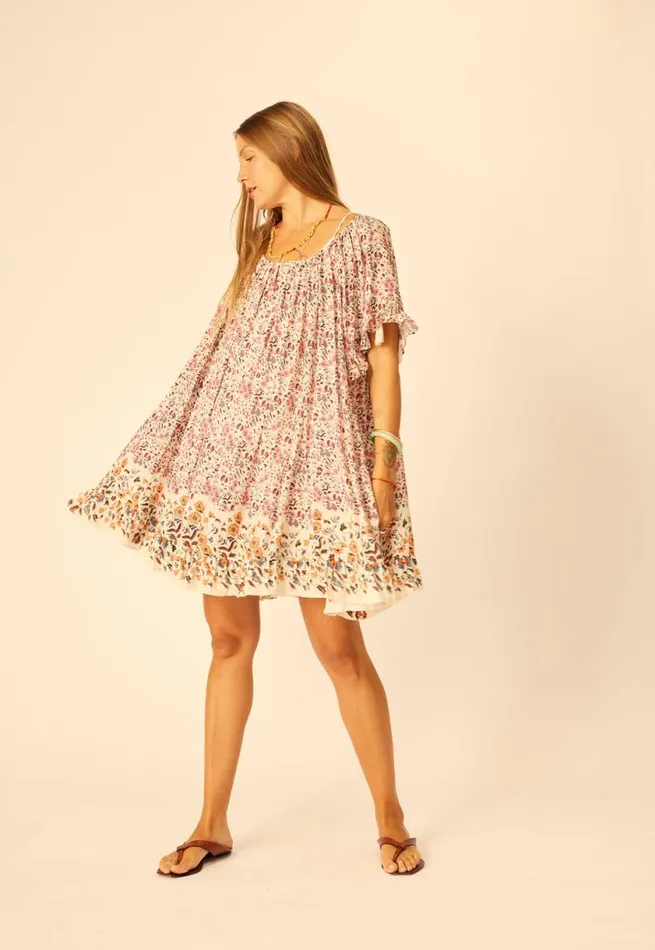 Natalie Martin MARINA DRESS Petite Fleur Rose Shop Dresses