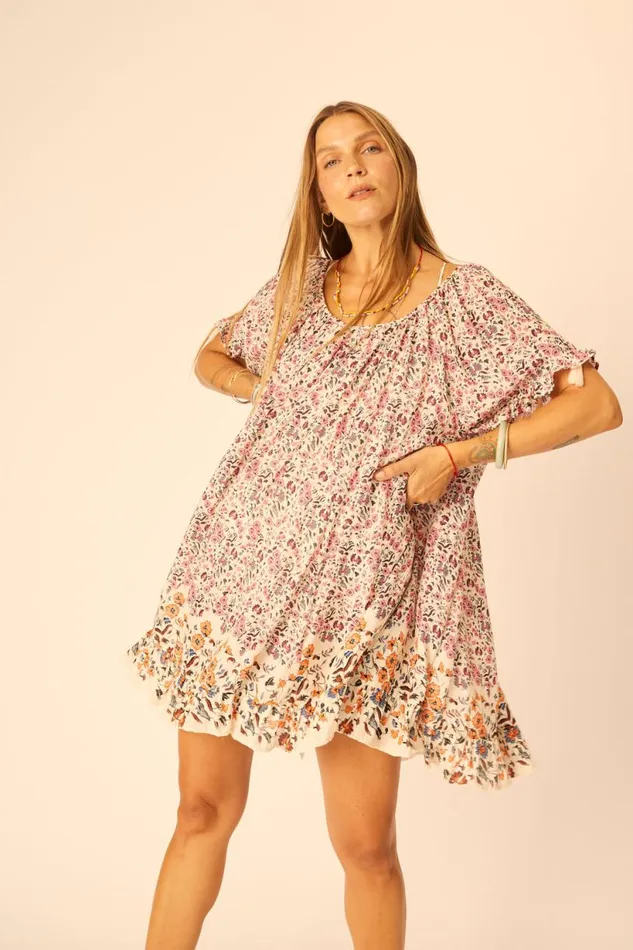 Natalie Martin MARINA DRESS Petite Fleur Rose Shop Dresses