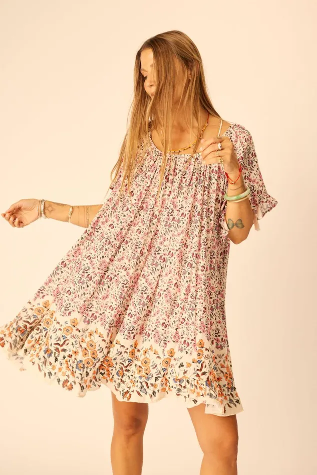 Natalie Martin MARINA DRESS Petite Fleur Rose Shop Dresses