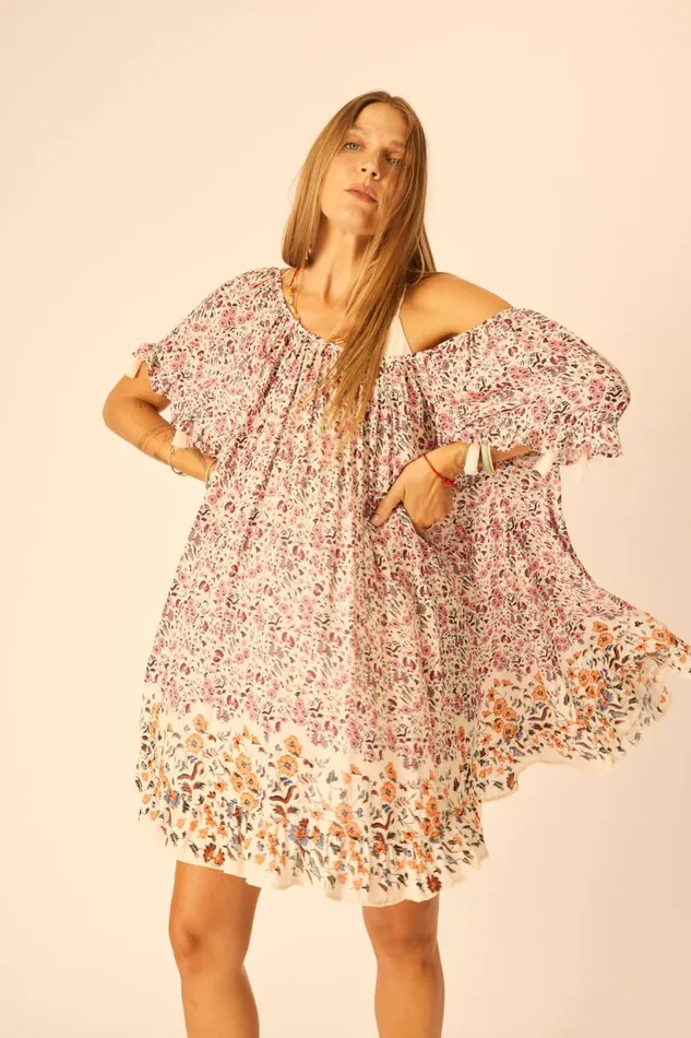 Natalie Martin MARINA DRESS Petite Fleur Rose Shop Dresses
