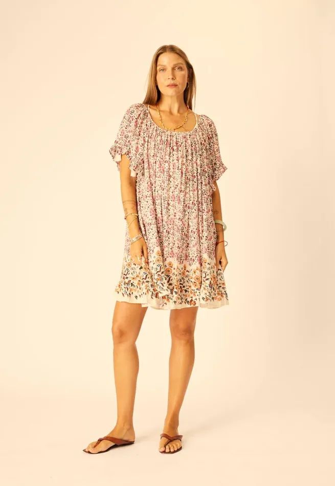 Natalie Martin MARINA DRESS Petite Fleur Rose Shop Dresses