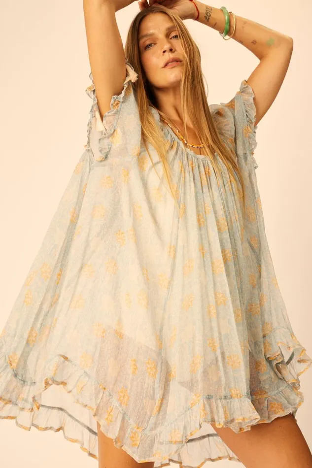 Natalie Martin MARINA DRESS Snowflake Tangerine Shop Dresses