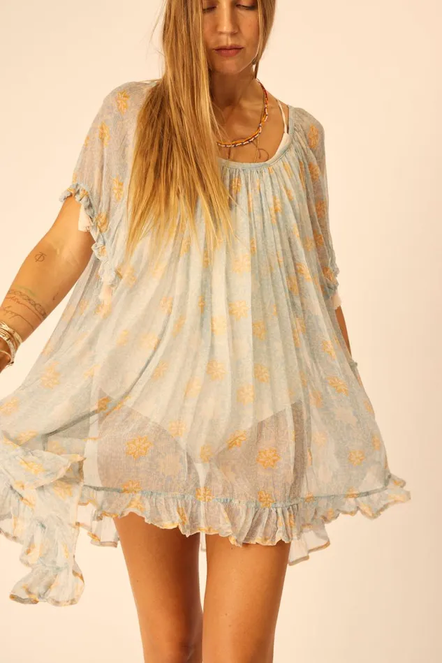 Natalie Martin MARINA DRESS Snowflake Tangerine Shop Dresses