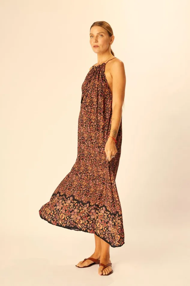 Natalie Martin MARLIEN DRESS Petite Fleur Noire Shop Dresses
