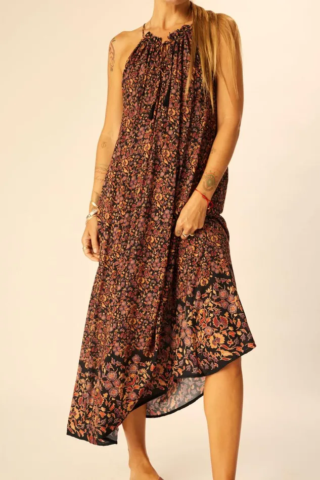 Natalie Martin MARLIEN DRESS Petite Fleur Noire Shop Dresses