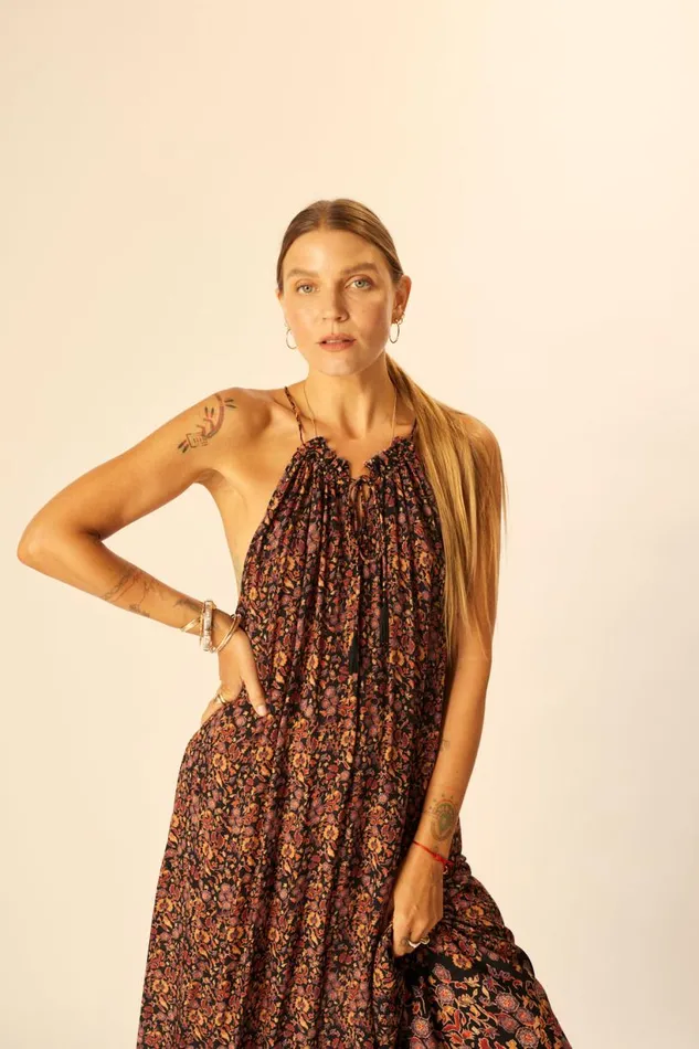 Natalie Martin MARLIEN DRESS Petite Fleur Noire Shop Dresses