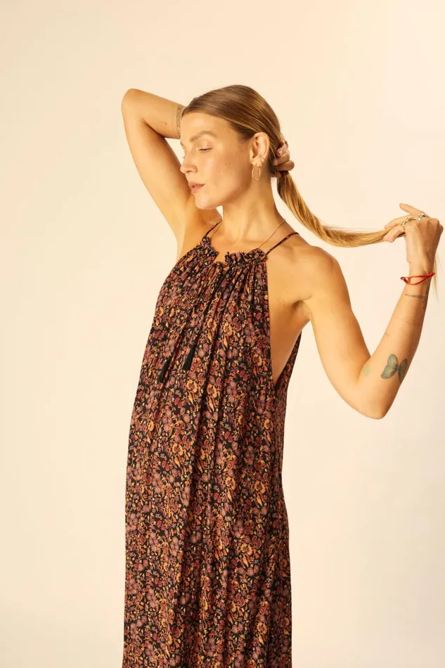 Natalie Martin MARLIEN DRESS Petite Fleur Noire Shop Dresses
