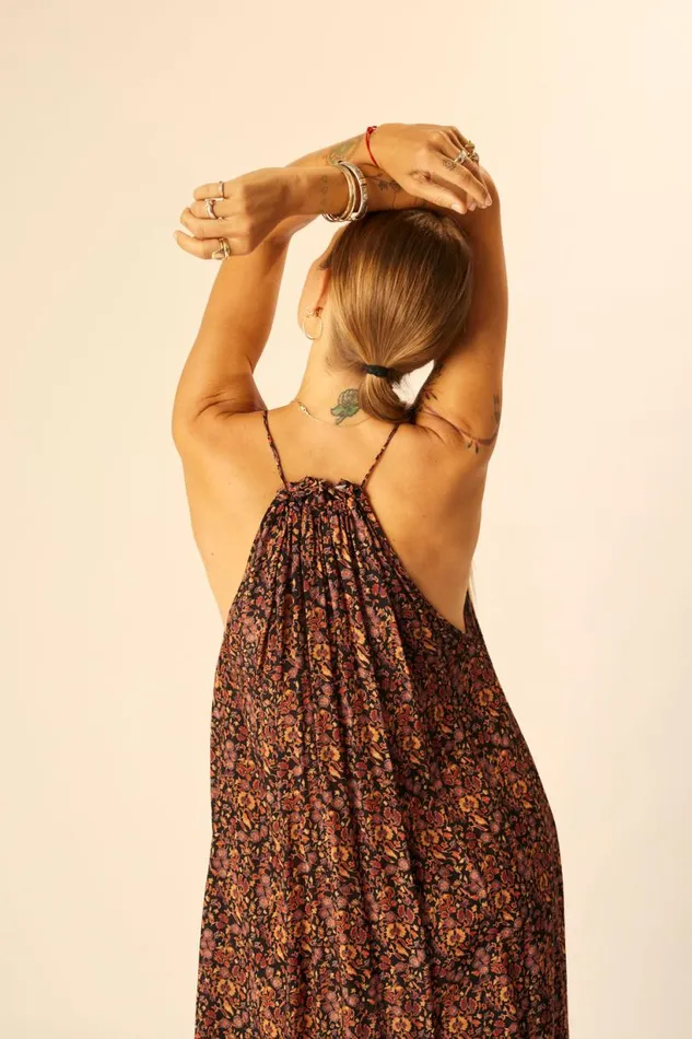 Natalie Martin MARLIEN DRESS Petite Fleur Noire Shop Dresses