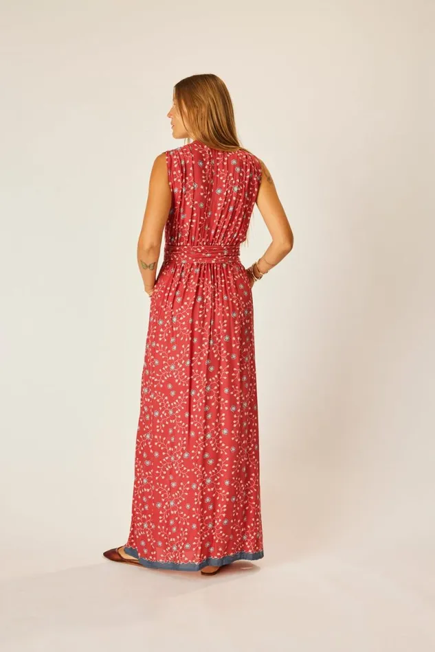 Natalie Martin NICO SLEEVELESS DRESS Pinwheel Barn Red Shop Dresses