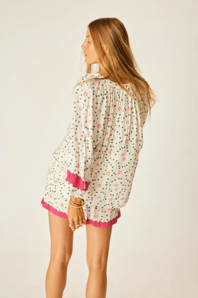 Natalie Martin REMY TOP Pinwheel Cotton Shop Tops