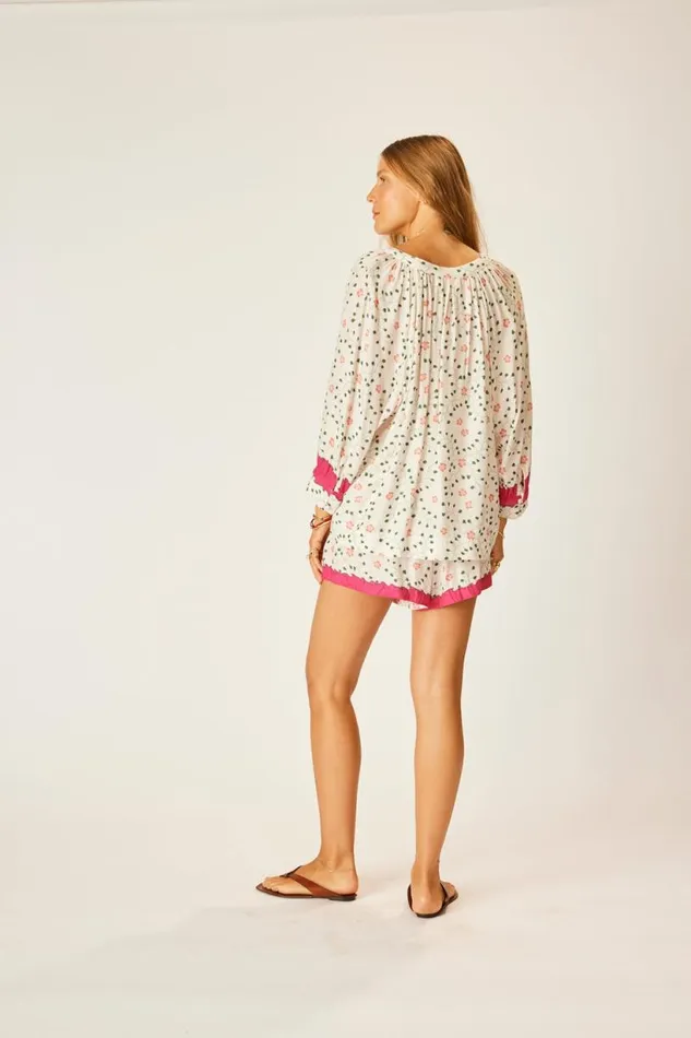 Natalie Martin REMY TOP Pinwheel Cotton Shop Tops