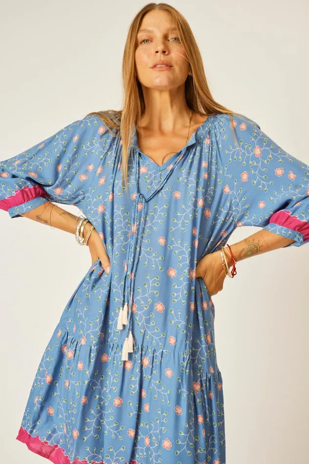 Natalie Martin STEVIE DRESS Pinwheel Denim Shop Dresses
