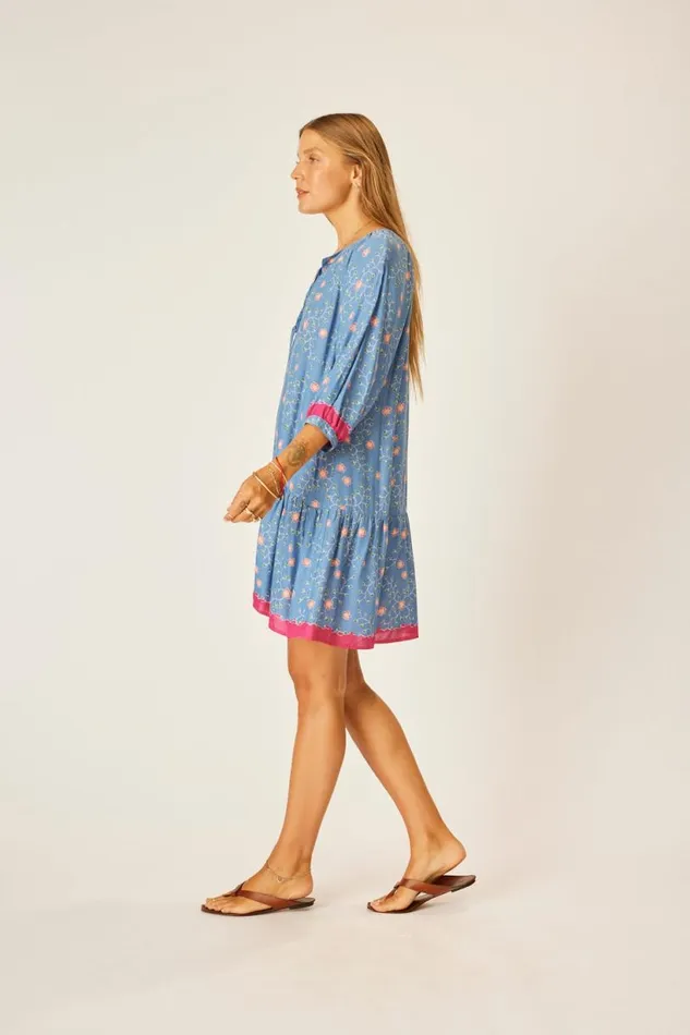 Natalie Martin STEVIE DRESS Pinwheel Denim Shop Dresses
