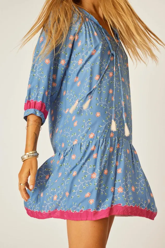 Natalie Martin STEVIE DRESS Pinwheel Denim Shop Dresses