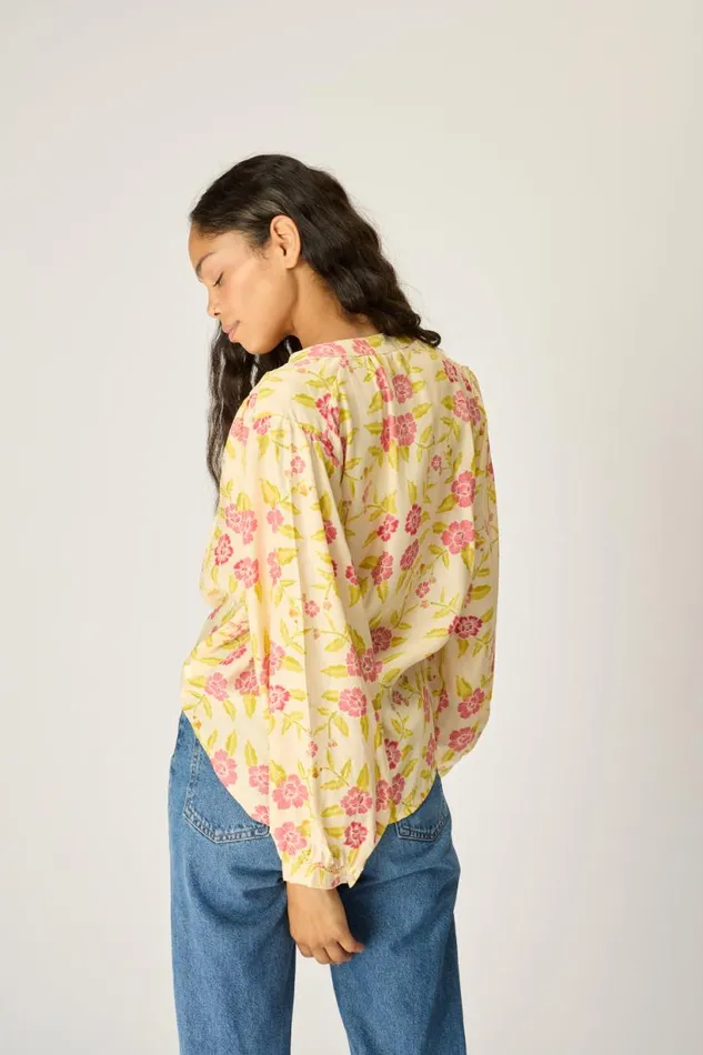 Natalie Martin TOLAN SHIRT Prairie Dusty Crimson Shop Tops
