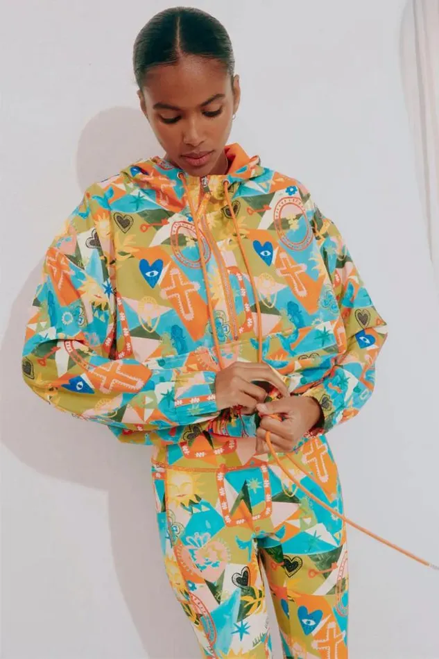 Never Fully Dressed Hope Bright Windbreaker Jacket Women Jackets and Coats