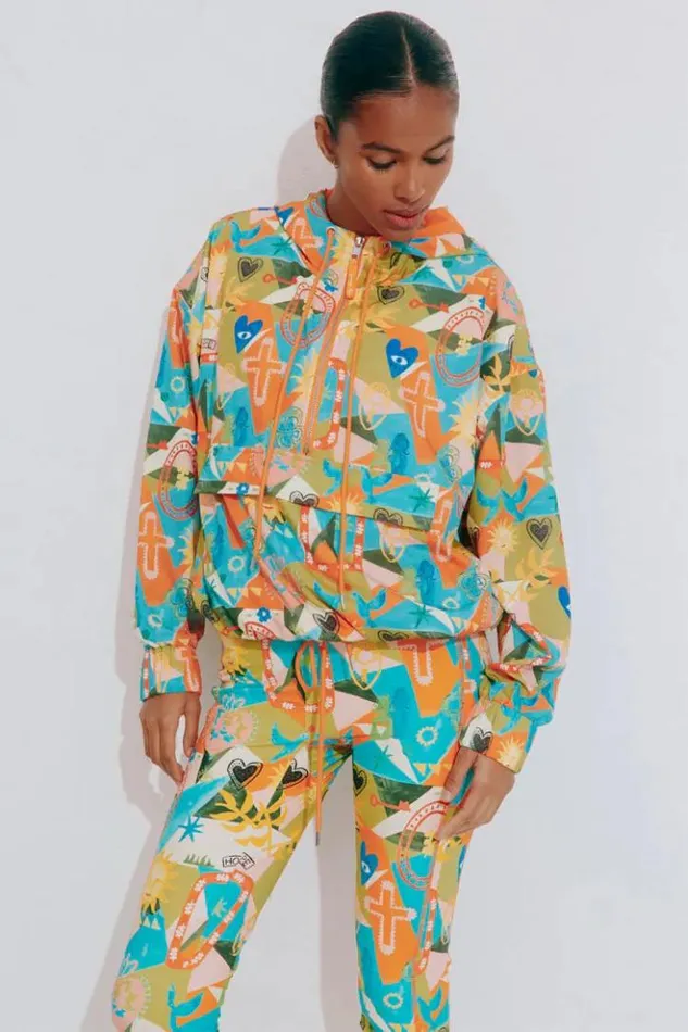 Never Fully Dressed Hope Bright Windbreaker Jacket Women Jackets and Coats