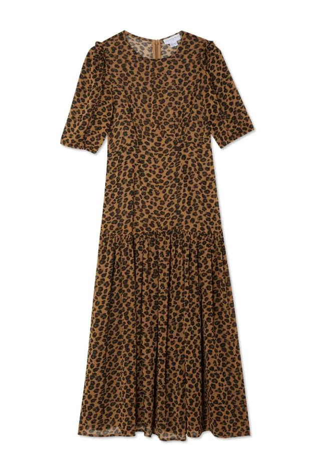 Never Fully Dressed Leopard Lucia Dress Women Newness