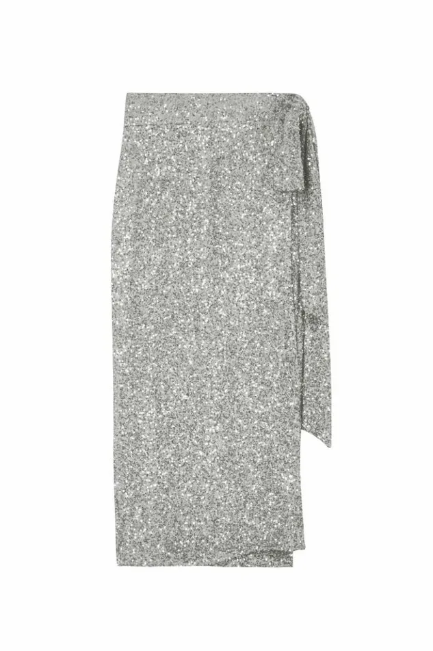 Never Fully Dressed Sequin Maxi Wrap Jaspre Skirt Women Skirts