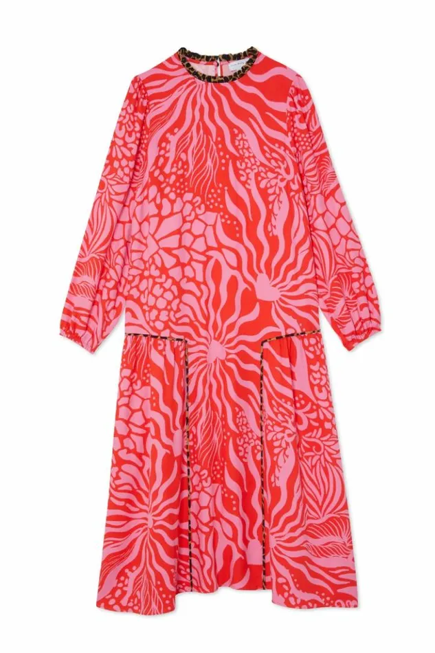 Never Fully Dressed Valentine Animal Olive Dress Petite Women Petite