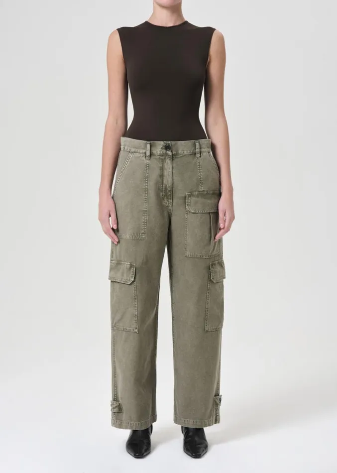 NonDenim Women Agolde Brynn Pant In Shishito