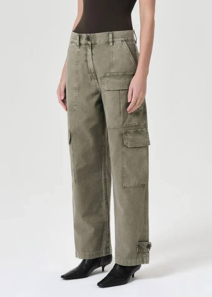 NonDenim Women Agolde Brynn Pant In Shishito