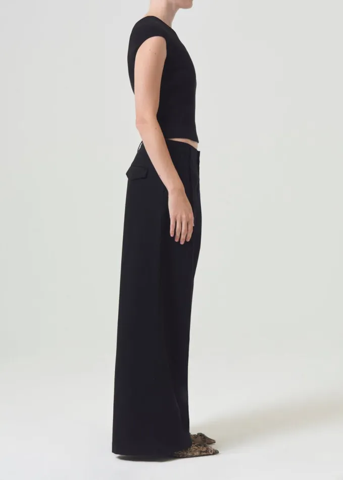 NonDenim Women Agolde Daryl Pant In Black