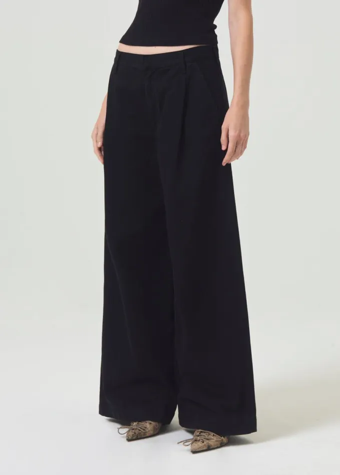 NonDenim Women Agolde Daryl Pant In Black