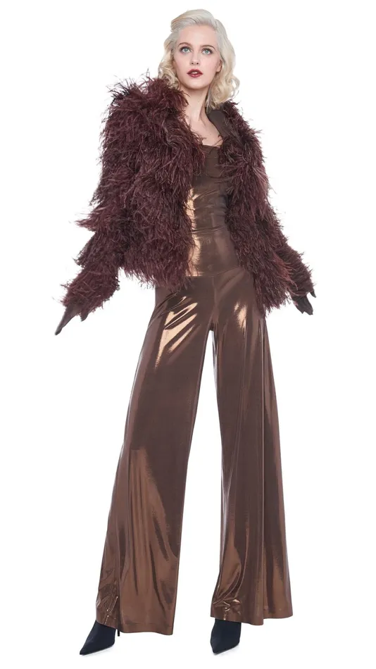Norma Kamali Jumpsuits STRAPLESS ELEPHANT JUMPSUIT 8211 Clothing