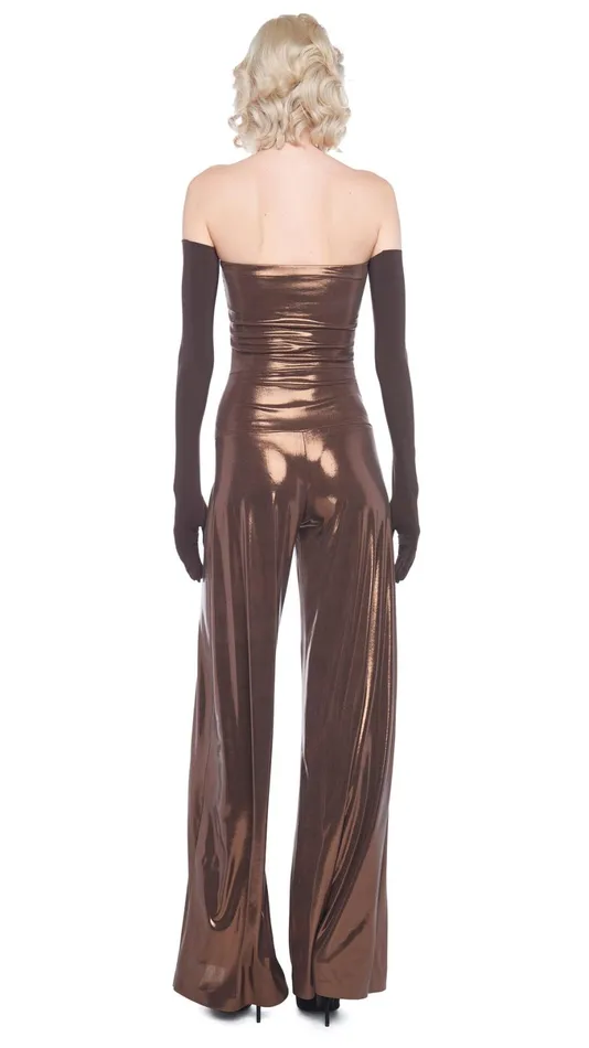 Norma Kamali Jumpsuits STRAPLESS ELEPHANT JUMPSUIT 8211 Clothing