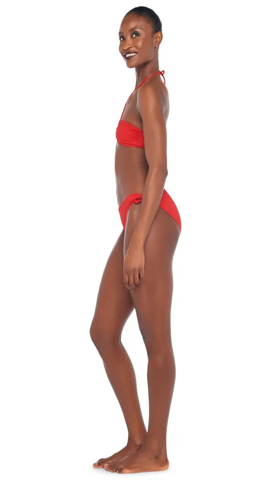 Norma Kamali Swimwear JASON BOTTOM Tiger Red 8211 Clothing
