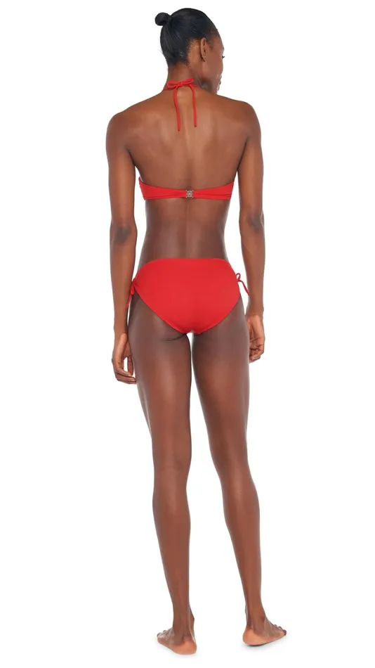 Norma Kamali Swimwear JASON BOTTOM Tiger Red 8211 Clothing
