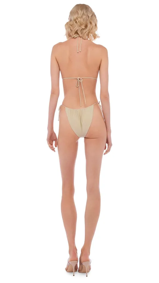 Norma Kamali Swimwear STRING BOTTOM Mist 8211 Clothing