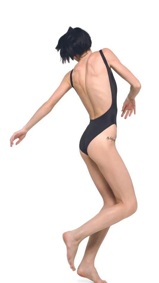 Norma Kamali Swimwear SUPER LOW BACK MIO Black 8211 Clothing