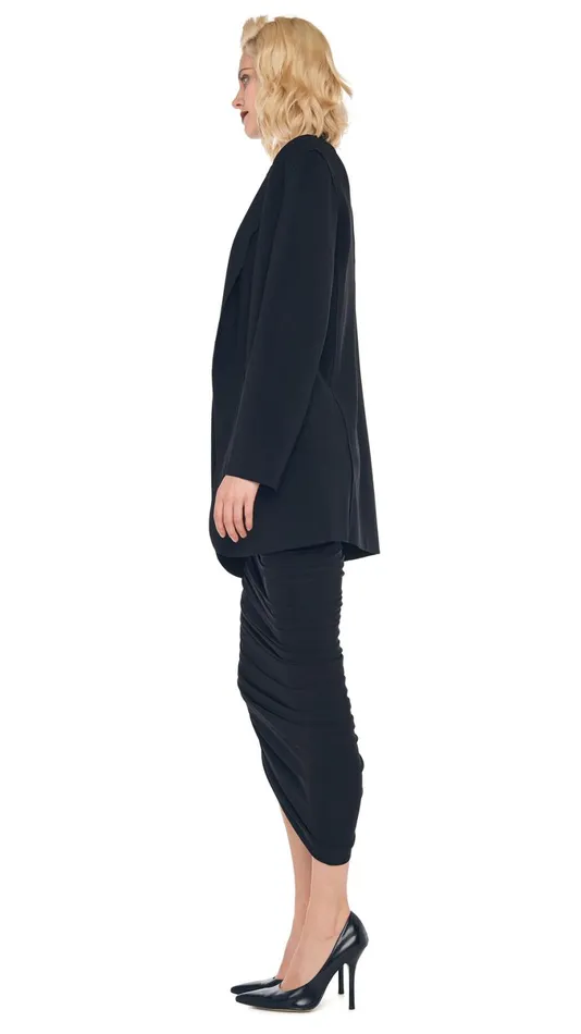 Norma Kamali Wardrobe DIANA GOWN With OVERSIZED SINGLE BREASTED JACKET 8211 Clothing Norma Kamali Wardrobe DIANA GOWN With OVERSIZED SINGLE BREASTED JACKET 8211 Clothing