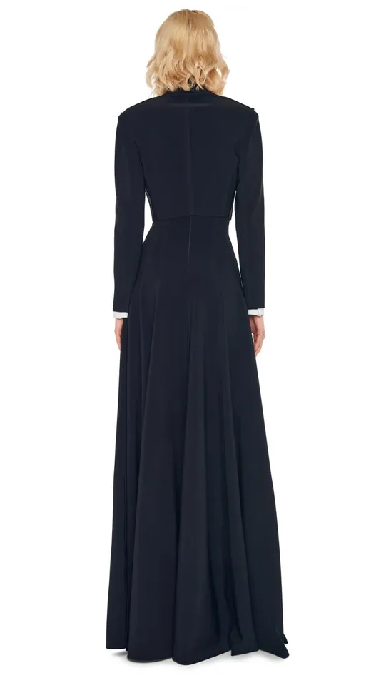 Norma Kamali Wardrobe LONG GRACE SKIRT With CROPPED SINGLE BREASTED JACKET 8211 Clothing Norma Kamali Wardrobe LONG GRACE SKIRT With CROPPED SINGLE BREASTED JACKET 8211 Clothing