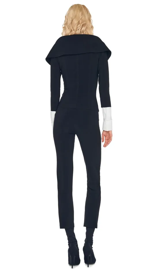 Norma Kamali Wardrobe PENCIL PANT With OFF SHOULDER SINGLE BREASTED JACKET 8211 Clothing