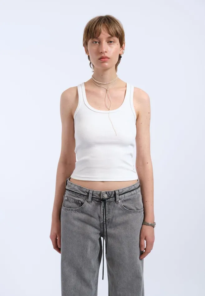 Nyla Top 8211 Off White Off White Women Dr Denim Tees and Tanks
