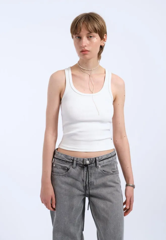 Nyla Top 8211 Off White Off White Women Dr Denim Tees and Tanks