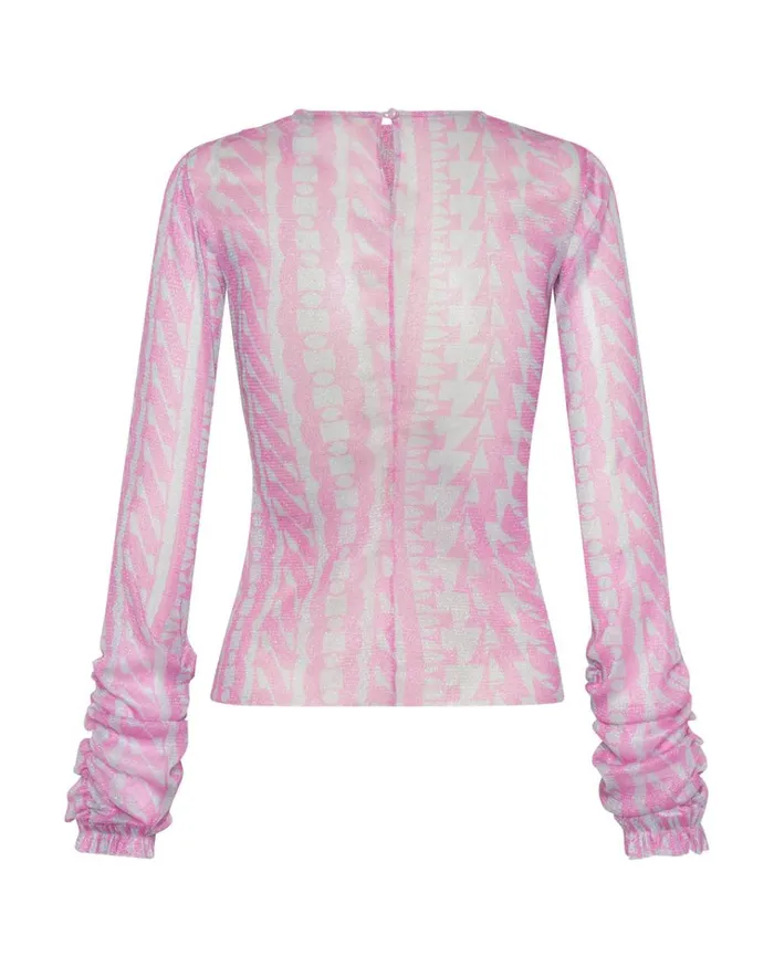 ON REPEAT LUREX PARTY LONGSLEEVE TOP Women One Teaspoon Tops ON REPEAT LUREX PARTY LONGSLEEVE TOP Women One Teaspoon Tops