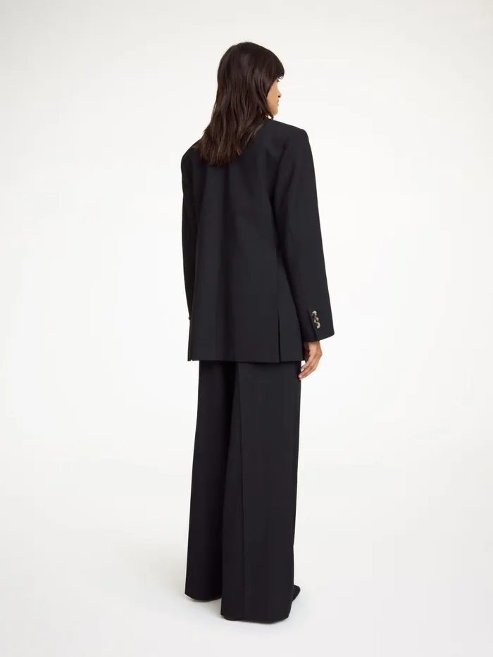 Ophie SingleBreasted Blazer Black Women By Malene Birger Blazers