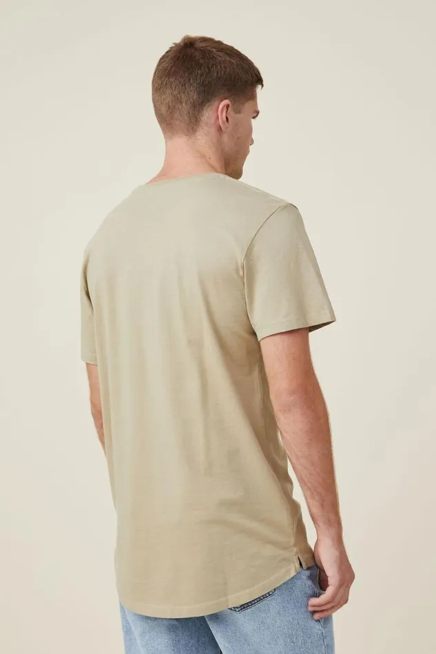 Organic Longline TShirt Gravel Stone Men Cotton On Tees and Tanks Organic Longline TShirt Gravel Stone Men Cotton On Tees and Tanks