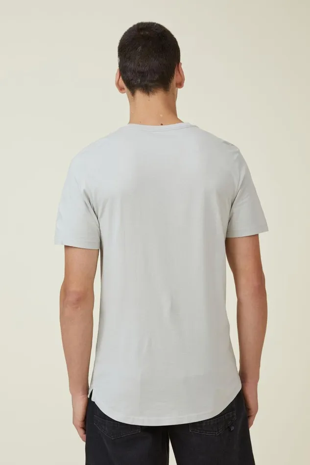 Organic Longline TShirt Smoke Men Cotton On Tees and Tanks Organic Longline TShirt Smoke Men Cotton On Tees and Tanks