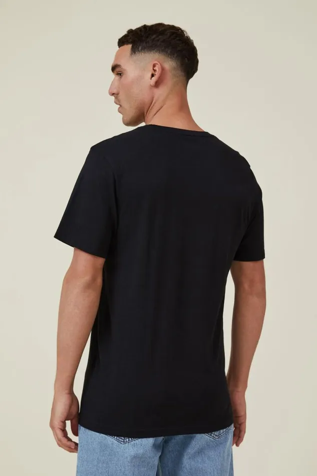 Organic Regular Fit Crew TShirt Black Men Cotton On Tees and Tanks Organic Regular Fit Crew TShirt Black Men Cotton On Tees and Tanks