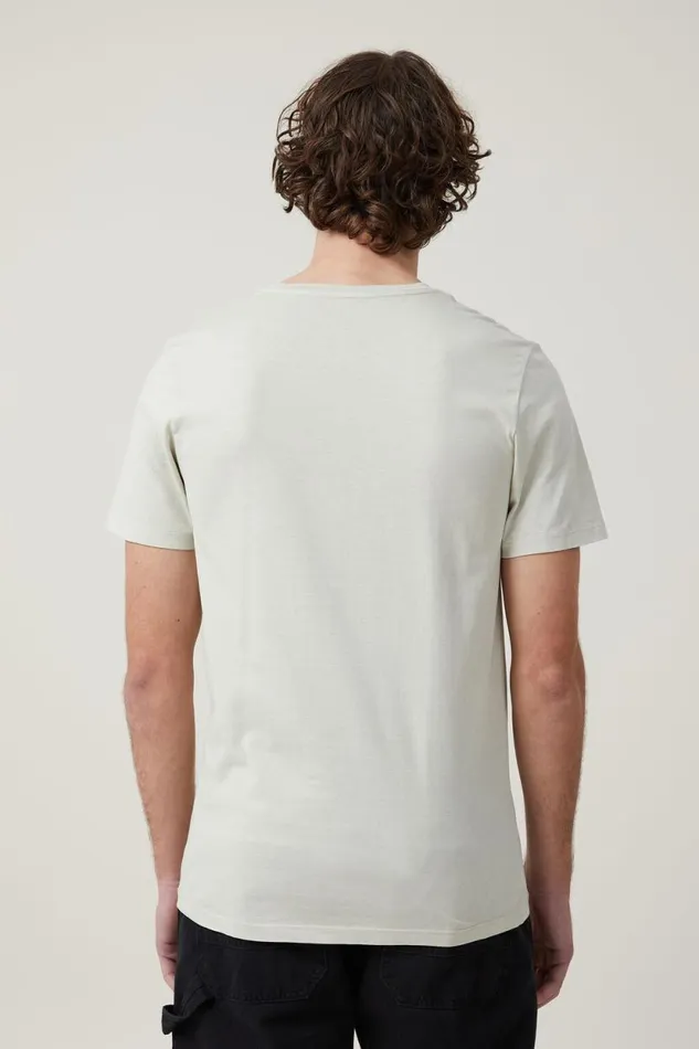Organic Regular Fit Crew TShirt Ivory Men Cotton On Tees and Tanks Organic Regular Fit Crew TShirt Ivory Men Cotton On Tees and Tanks
