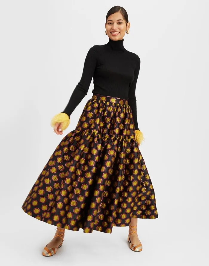 Oscar Skirt Winter Sun Black Women La Double J Skirts