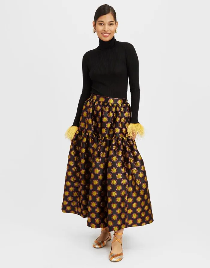Oscar Skirt Winter Sun Black Women La Double J Skirts Oscar Skirt Winter Sun Black Women La Double J Skirts